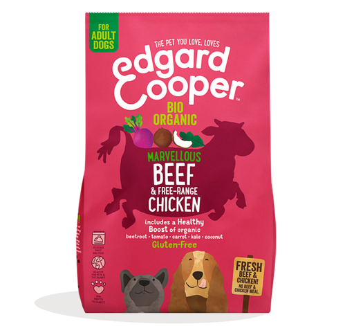 Edgard & Cooper Dog Medium Adult Organic Beef And Chicken