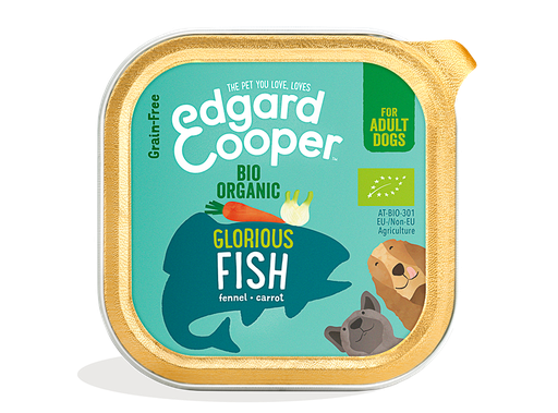 [EC48546] Edgard & Cooper Dog Adult Fish, Fennel, Carrot 17 x 100 gr.