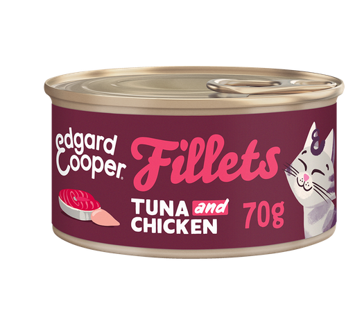 [EC64082] Edgard & Cooper Cat Tuna And Chicken Fillets