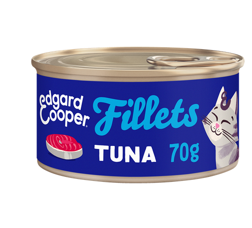 [EC64083] Edgard & Cooper Cat Tuna Fillets 24 x 70 gr.