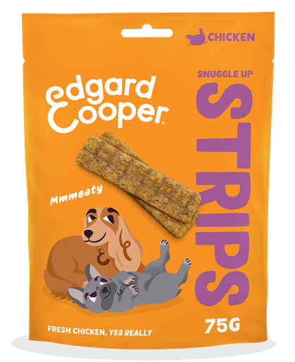 [EC64669] Edgard & Cooper Dog Strips Chicken 10 x 75 gr.