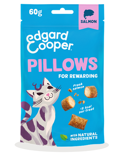 [EC80146] Edgard & Cooper Cat Pillows Salmon 8 x 60 gr.