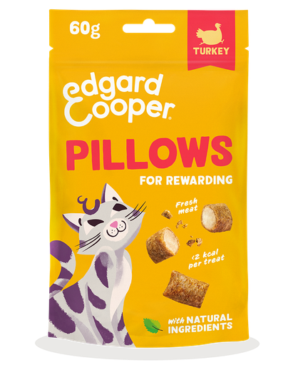 [EC80148] Edgard & Cooper Cat Pillows Turkey 8 x 60 gr.