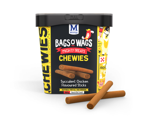 [MT62133] Montego Bags O' Wags Chewies Chicken Sticks 4 x 500 gr.