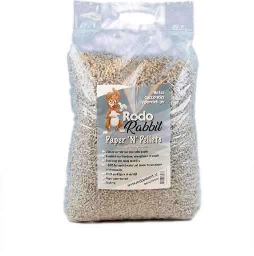 [RR78893] Rodo Rabbit Paper N Pellets 25 ltr.
