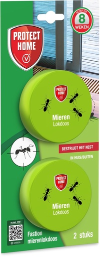 [CU07963] Protect Home Mierenlokdoos Fastion 2 st.