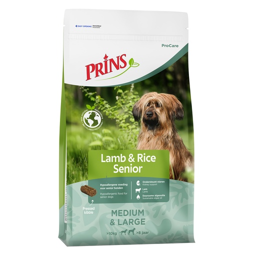 Prins Dog Pressed Lamb & Rice Senior