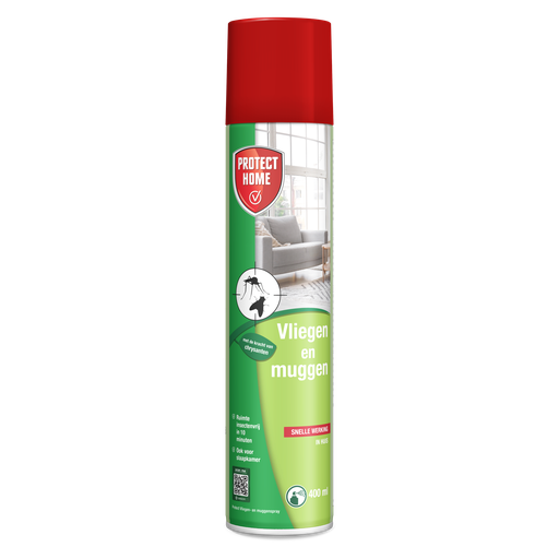 [CU07103] Protect Home Vliegen & Muggenspray 400 ml.
