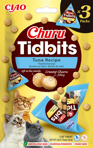 [FP73189] Inaba Churu Tidbits Tuna (6 x 3 x 12 gr.)