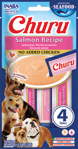 [FP73203] Inaba Dog Churu Salmon (12 x 4 x 14 gr.)
