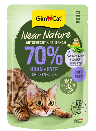 [GIM43072] GimCat Near Nature Kip & Eend 85 gr.