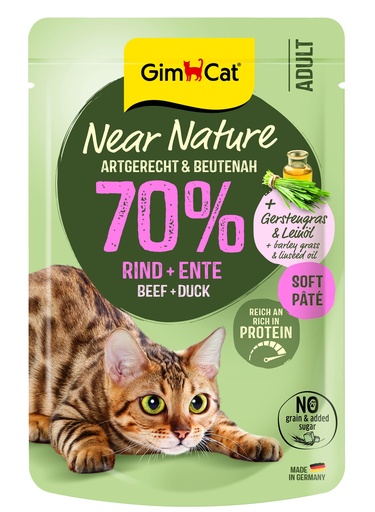 [GIM43073] GimCat Near Nature Rund & Eend 85 gr.
