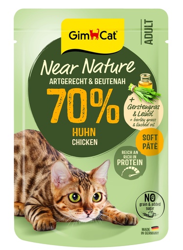 [GIM43075] GimCat Near Nature Kip 85 gr.