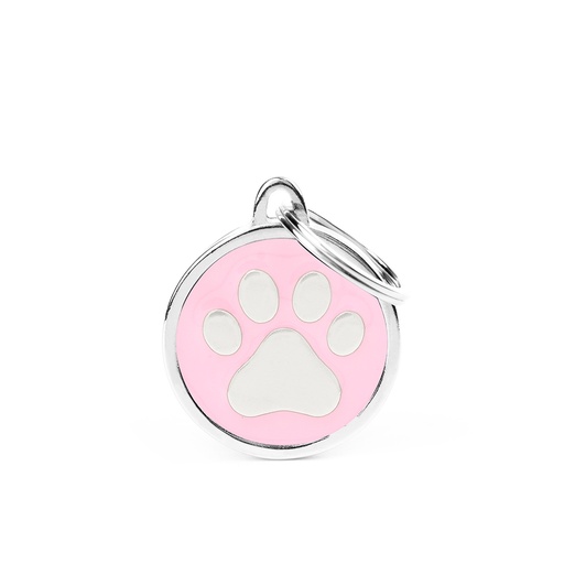[MF85944] MyFamily Pink Medium Circle Paw