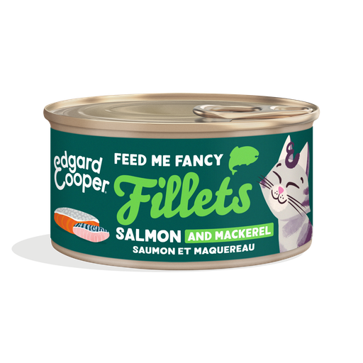 [EC80598] Edgard & Cooper Cat Salmon And Mackerel Fillets