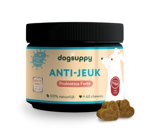 [DS00732] DogSuppy Anti Jeuk Probiotica Forte Rund
