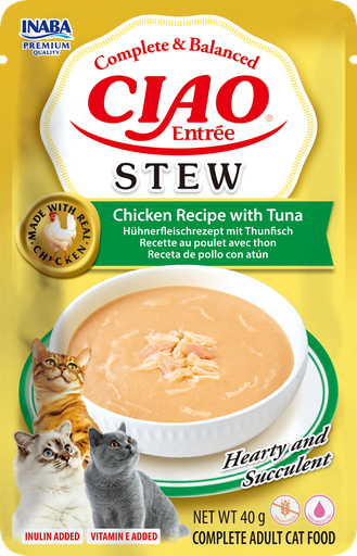 [FP73294] Inaba Entrée Stew Chicken With Tuna 12 x 40 gr.