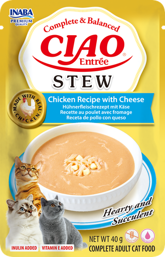[FP73296] Inaba Entrée Stew Chicken With Cheese (12 x 40 gr.)
