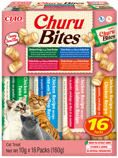 [FP73264] Inaba Churu Bites Multipack Chicken 16 st.