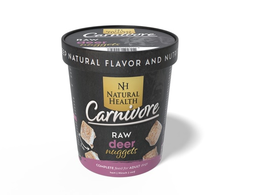 [NH72005] Natural Health Dog Carnivore Raw Nuggets Deer