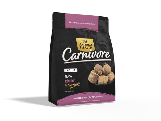 [NH72011] Natural Health Dog Carnivore Raw Nuggets Deer