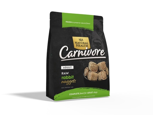 [NH72013] Natural Health Dog Carnivore Raw Nuggets Rabbit