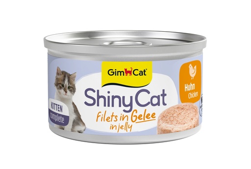 [GIM43093] ShinyCat Blik Kitten Jelly Kip 24 x 70 gr.