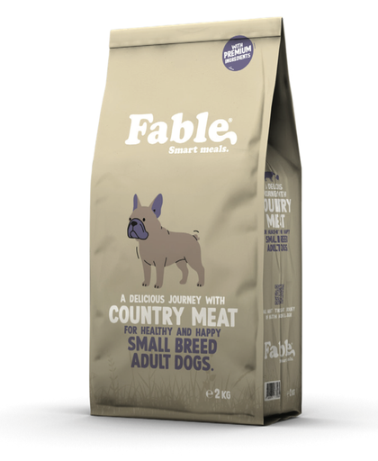 Fable Dog Adult Small Breed Country Meat