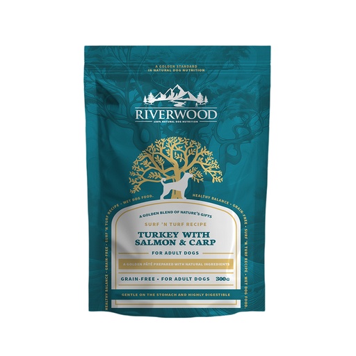 [JP140450] Riverwood Pouch Turkey With Salmon & Carp