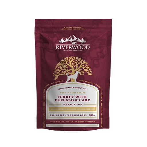 [JP140455] Riverwood Pouch Turkey With Buffalo & Carp