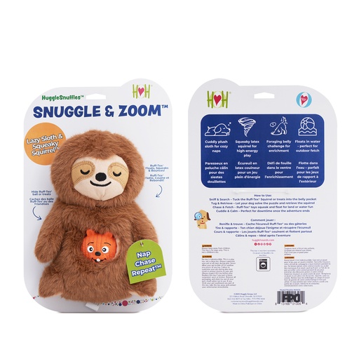 [ET60656] Huggle Snuffles Snuggle & Zoom Enrichment Toy